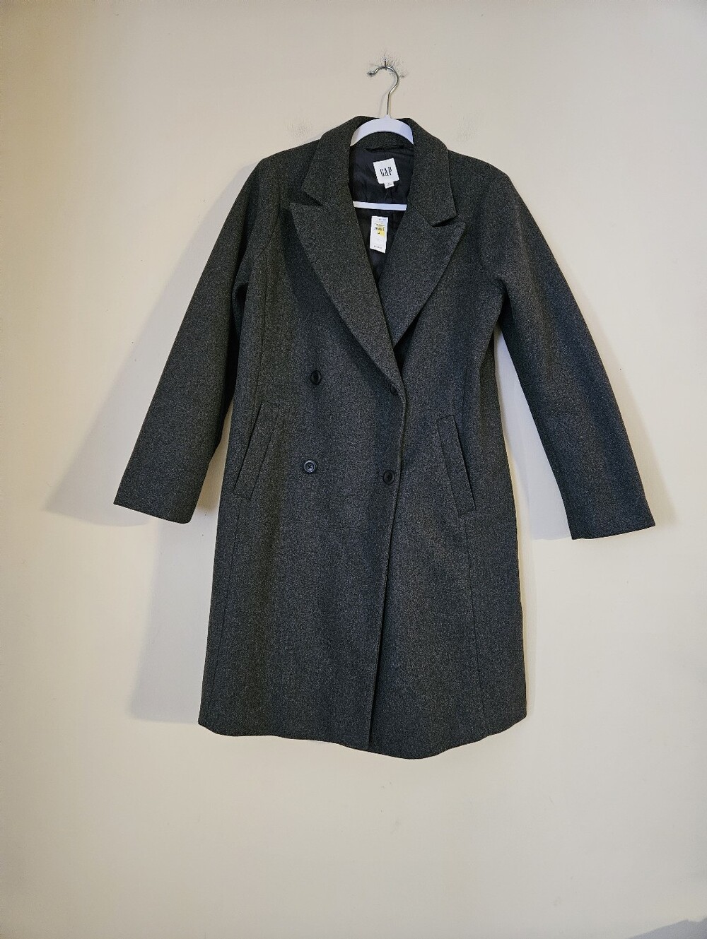 Gap Women's Double Breasted Coat, Size Medium